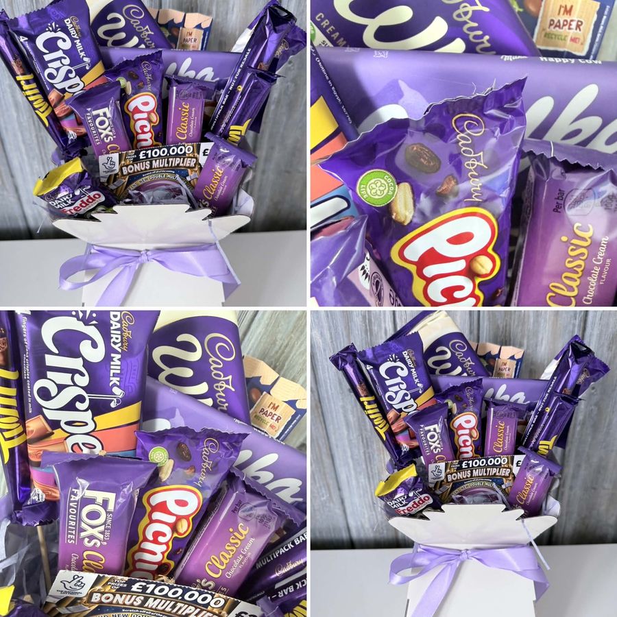 Handmade chocolate bouquet collection ready for gifting