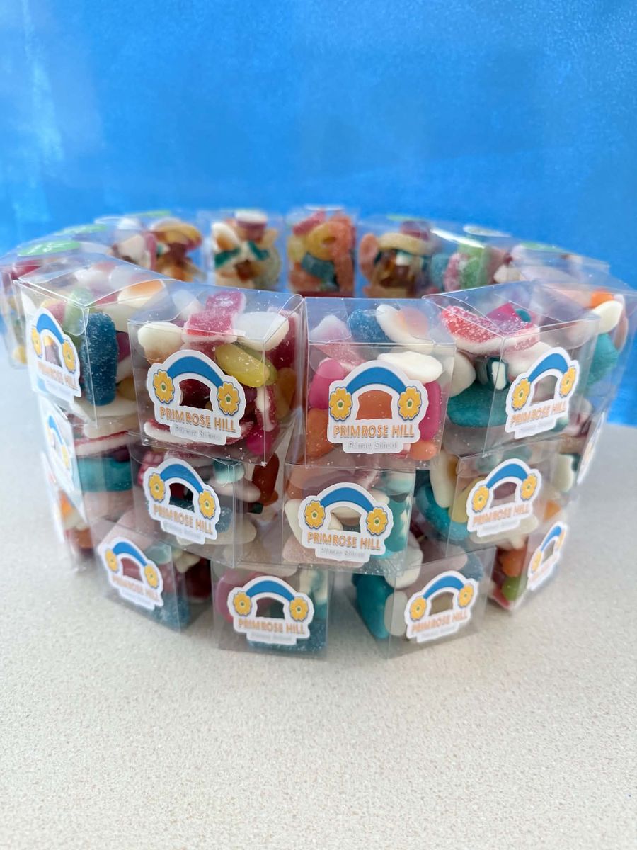 Handmade sweet tower ready for gifting