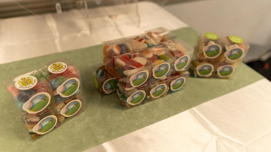 Handmade table favours ready for gifting